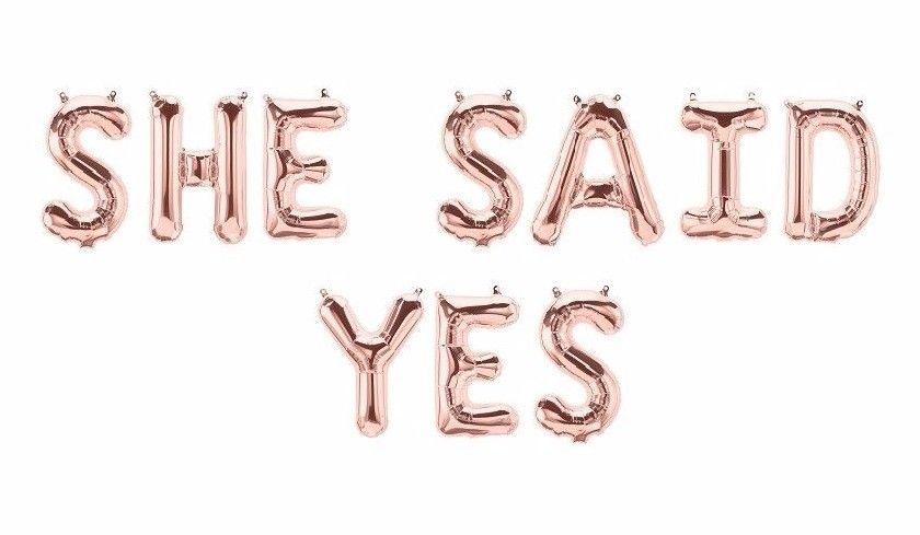 Rose Gold 16 Balloon Banner